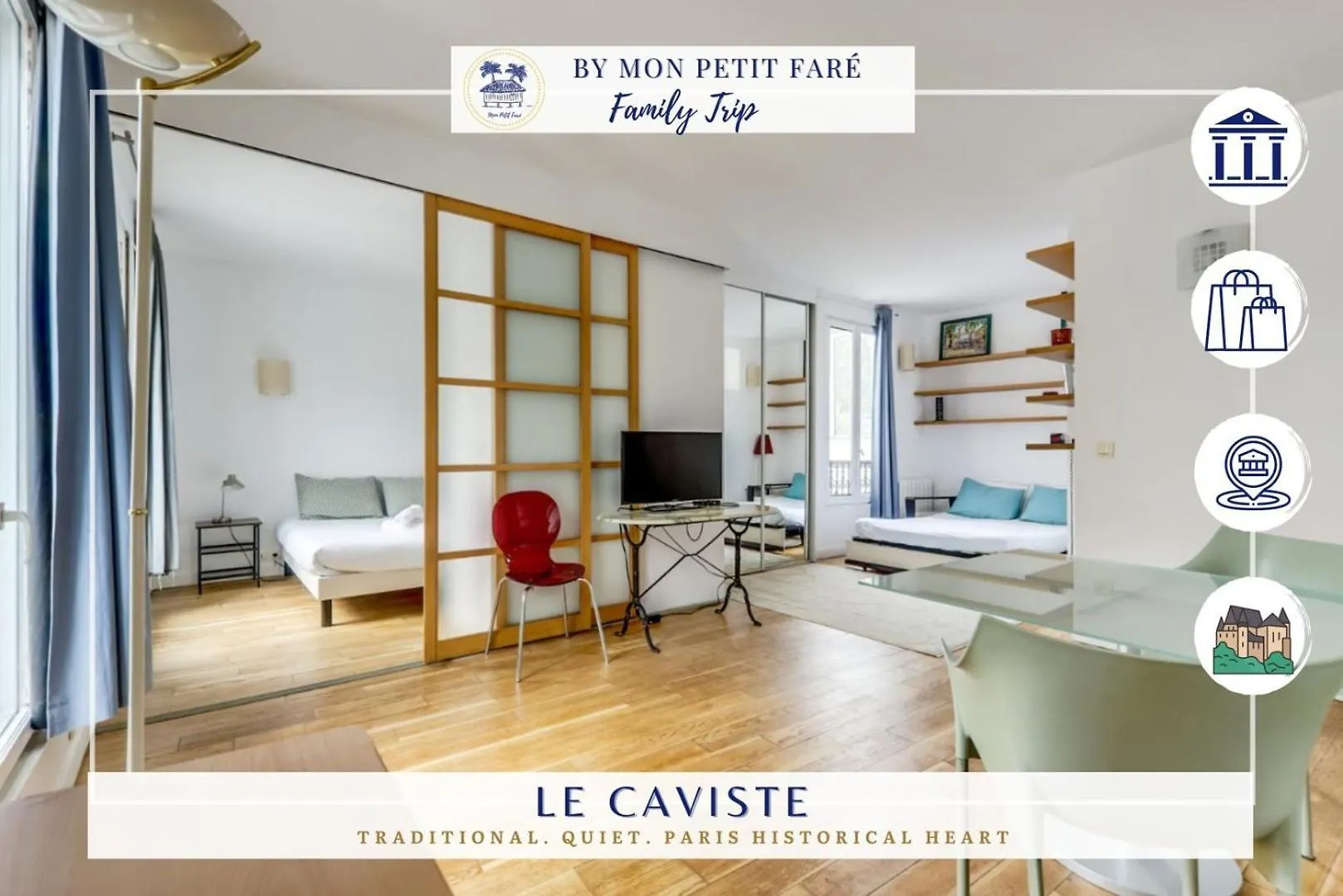Le Caviste - Lumineux & Calme - Pantheon Apartment Paris